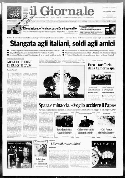 Il giornale : quotidiano del mattino